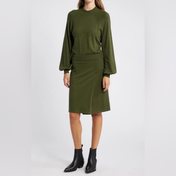 Sam Edelman Two-Piece Look Long Sleeve
Sweater Dress - Picture 1 of 2